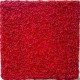 Meat Matrix 1: Bloodworms, 61" x 61" x 6", oil over polyurethane foam on canvas, 2017