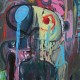 99.95 Idol #1, 60"x48", oil on canvas, 2006