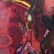 Menagerie in the Mucilage, 72"x60", oil on canvas, 2010