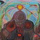 Mound Mother to Holy Glob, 66"x78", oil on canvas, 2011