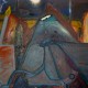 Coagulated Industry, 72"x72", oil on canvas, 2012