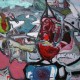 Ascension of the Untitled, 48"x72", oil on canvas, 2007