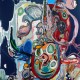 Flesh and Gravity Advance, 72"x60", oil on canvas, 2007