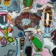 Society of Mountains in the Sky, 60" x 72", oil on canvas, 2008