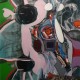 Graphic Spirit of a Mountain Giant, 60" x 72", oil on canvas, 2008