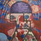 Rude Cyborg, 44"x48", oil on linen, 2025