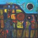 Merging Retrospections, 72"x72", oil on canvas, 2012