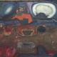 The Midnight Strata, 60" x 72", oil on canvas, 2013