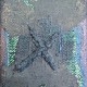 Untitled, 10" x 8", oil on burlap, 2026