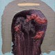 Untitled, 17" x 11", oil on burlap, 2024