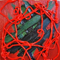 35. Untitled, 8" X 8", oil on canvas, 2011