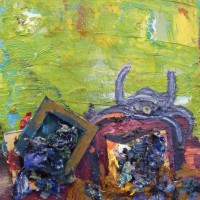 27. Untitled, 12" X 9", oil on canvas, 2011