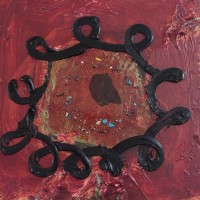 55. Untitled, 12" X 12", oil on canvas, 2009