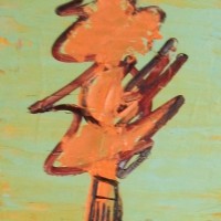 28. Untitled, 12" X 9", oil on canvas, 2011