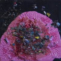 44. Untitled, 4" X 4", oil on canvas, 2010