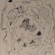 Untitled, 8"x5", pen on paper, 2025
