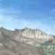 19. Kaweah Peaks from Lion Rock Pass in the Morn
